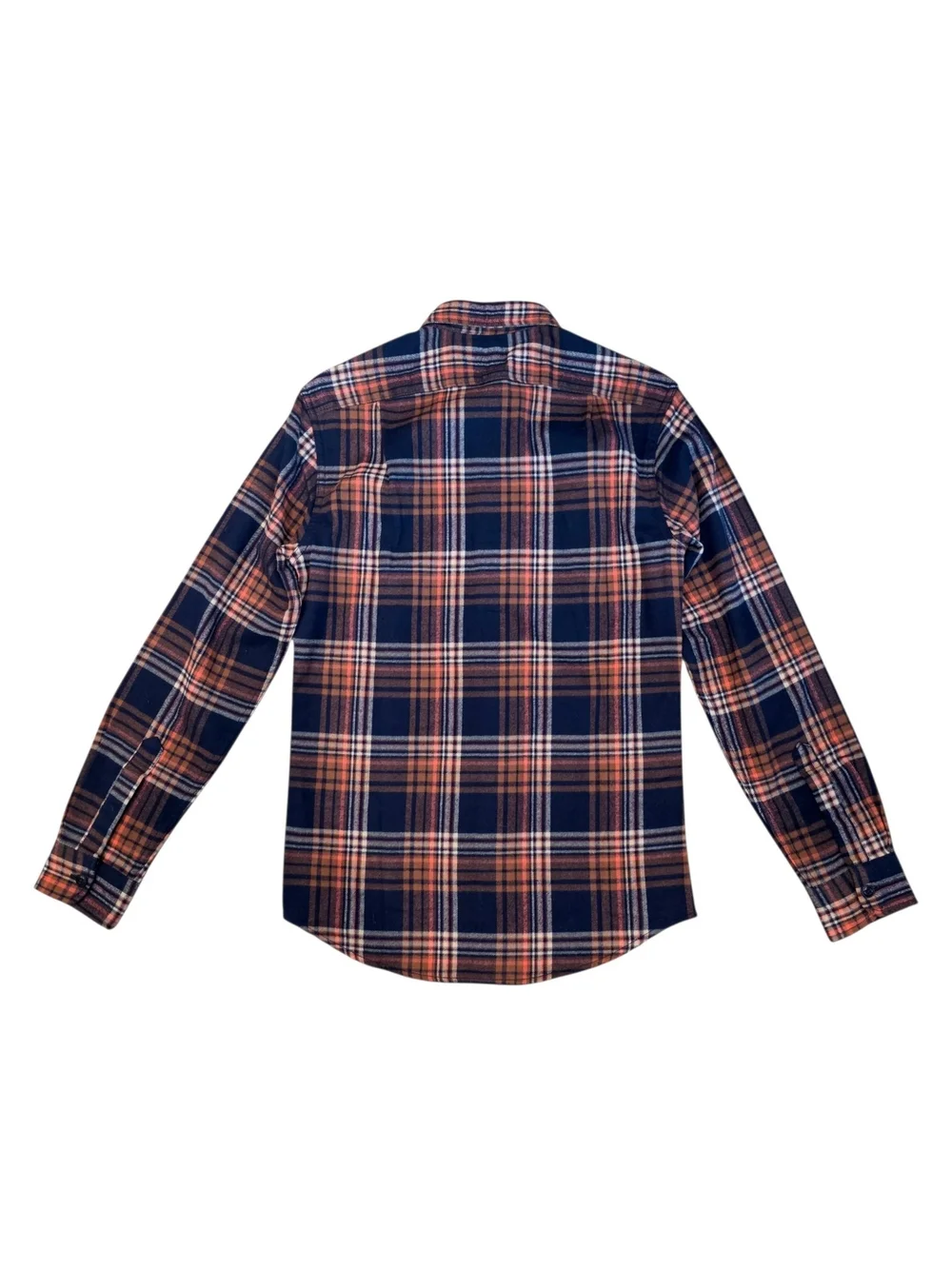J. Crew Men's Plaid Long Sleeve Shirt Slim Cut Button Down